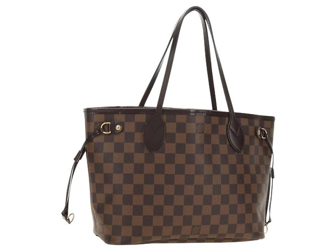 Cabas Louis Vuitton Neverfull Damier PM Marron