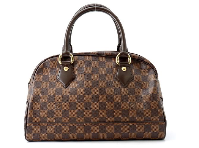 Bolsa Louis Vuitton Damier Ebene Duomo Vermelho