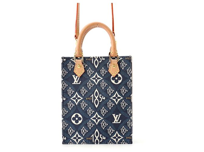 Louis Vuitton Monogram Handbag Blue