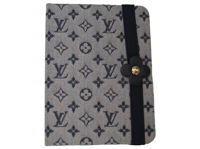 Louis Vuitton Libreta Monogram Gris Castaño