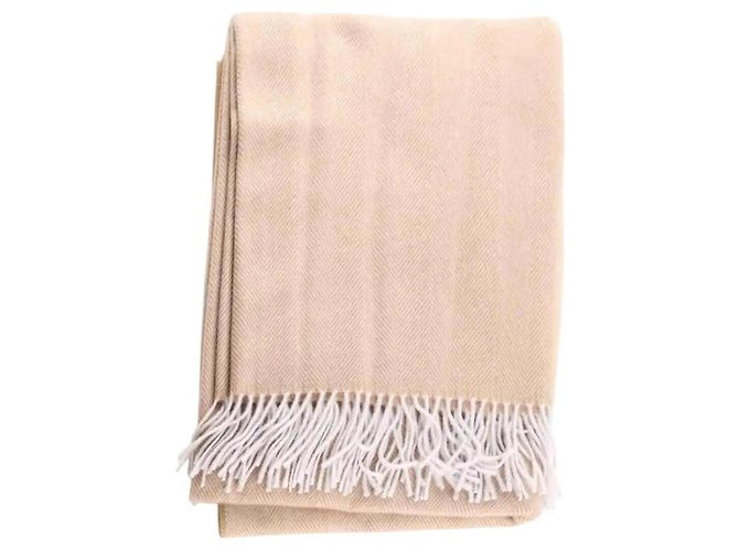 Autre Marque Plaid Beige 