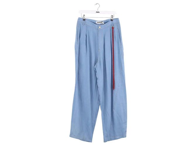 Autre Marque Blaue weite Hose
