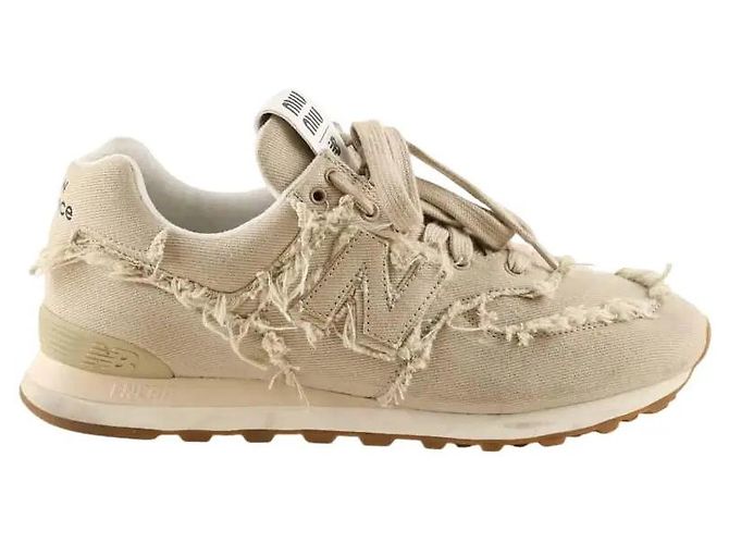 Miu Miu Baskets beiges