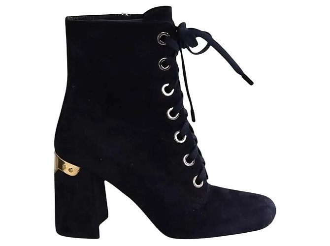 Prada Marineblaue Stiefel