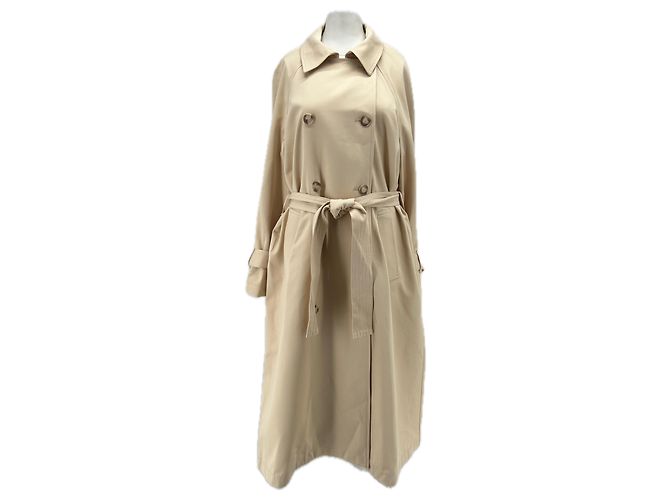 SéZane Ecru Trench Coat Viscose