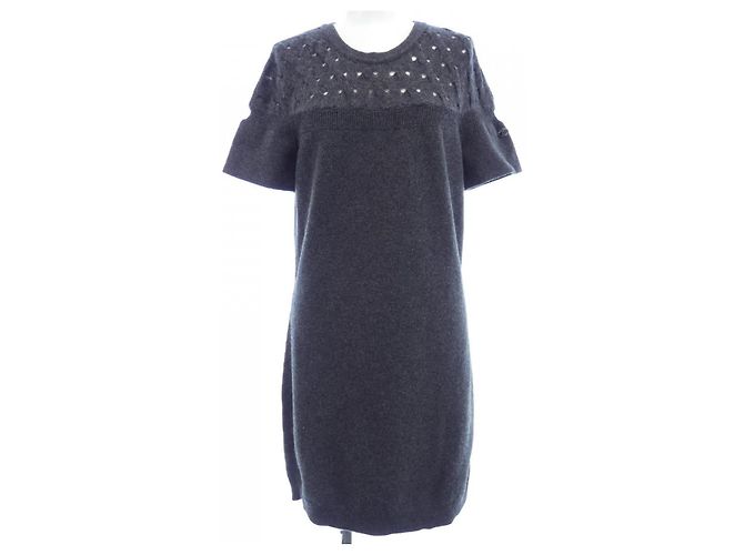 Timeless Chanel Cashmere-Kleid Braun