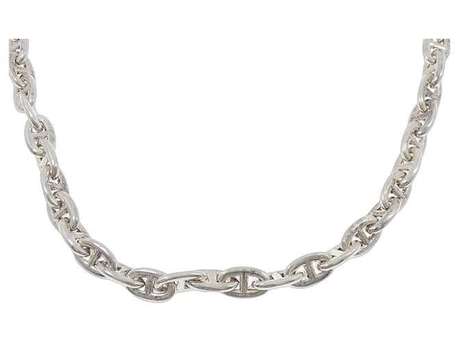 Hermès Collar Hermes Chaine d’Ancre en plata 925 