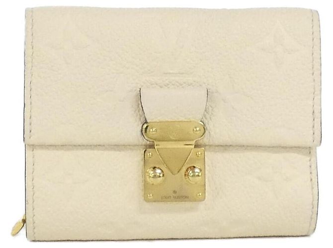 Metis Cartera Louis Vuitton Monogram Empreinte Blanco