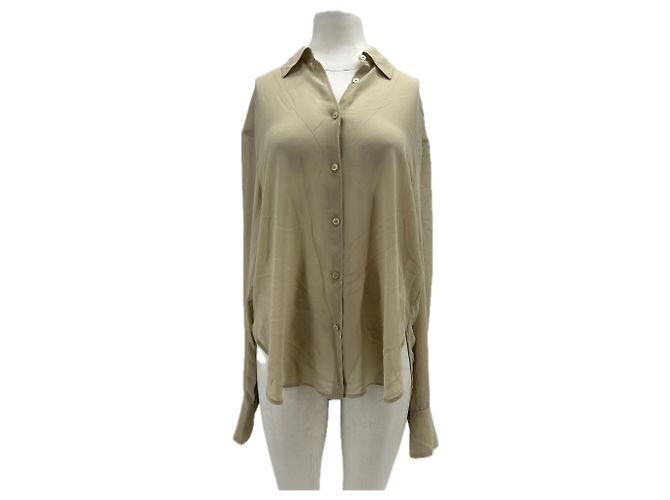 Autre Marque THE FRANKIE SHOP Hemd Beige M