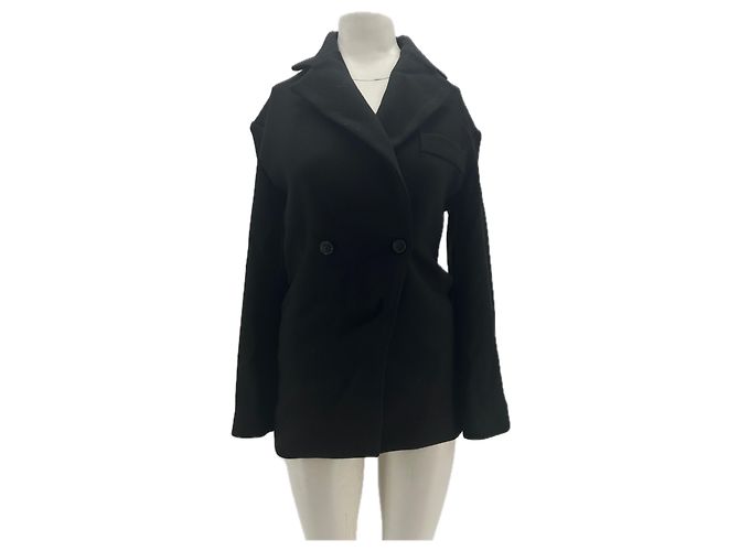 Autre Marque Schwarzer Blazer aus Polyester XS