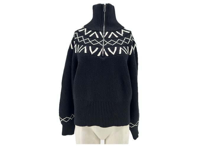 Autre Marque VARLEY Black Mountain Pullover Schwarz Viskose M