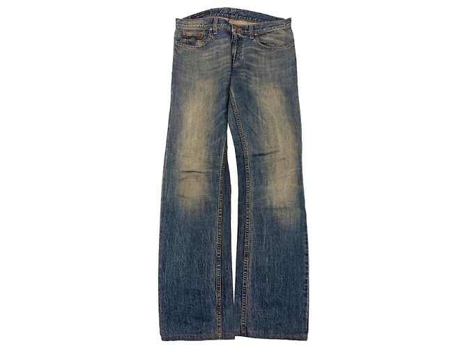 Gucci Horsebit Web Stripe Denim Jeans