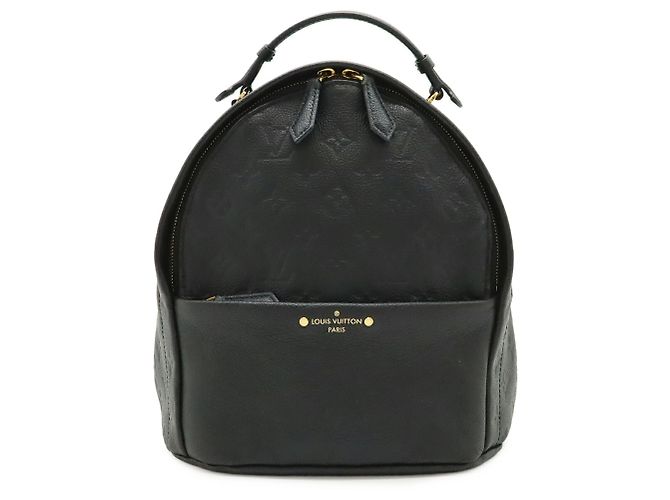 Louis Vuitton Monogram Empreinte Sorbonne Backpack Black