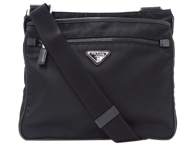 Borsa in nylon nero Prada