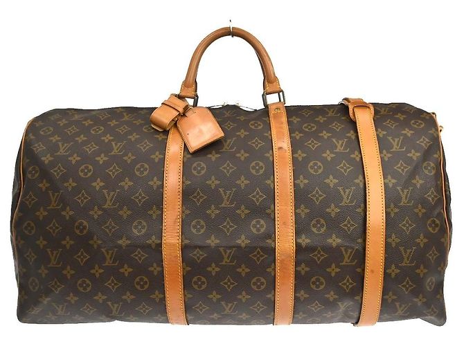 Louis Vuitton Keepall Bandouliere Monogram Canvas 60 Marron