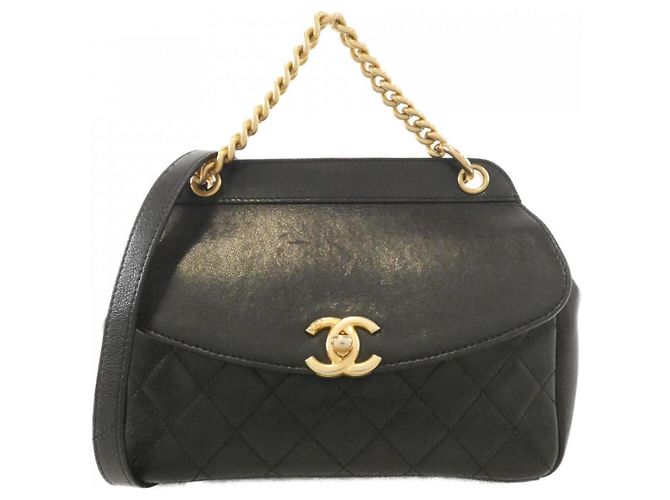 Sac à main Chanel AS0416 Marron Noir