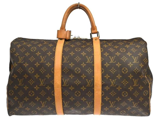 Louis Vuitton Keepall Monogram Canvas 50 Marrom