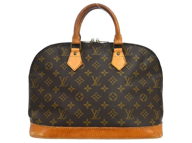 Louis Vuitton Alma Monogram Canvas PM Marron