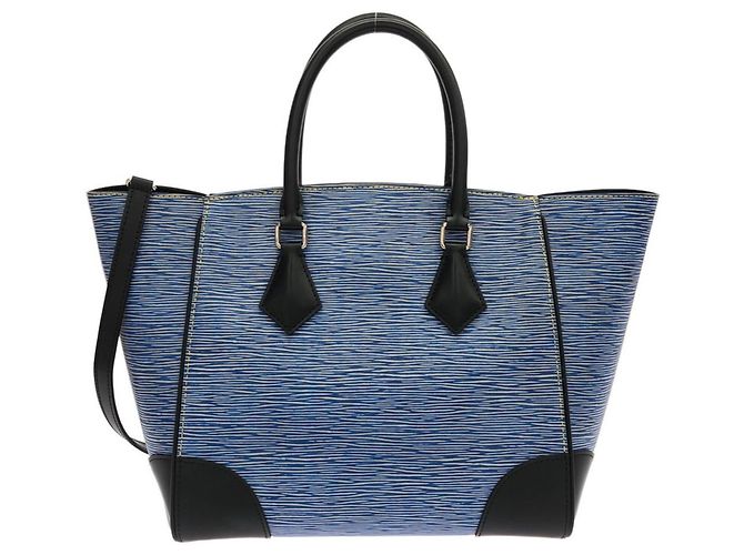 Bolsa Louis Vuitton Epi Denim Phoenix MM Azul