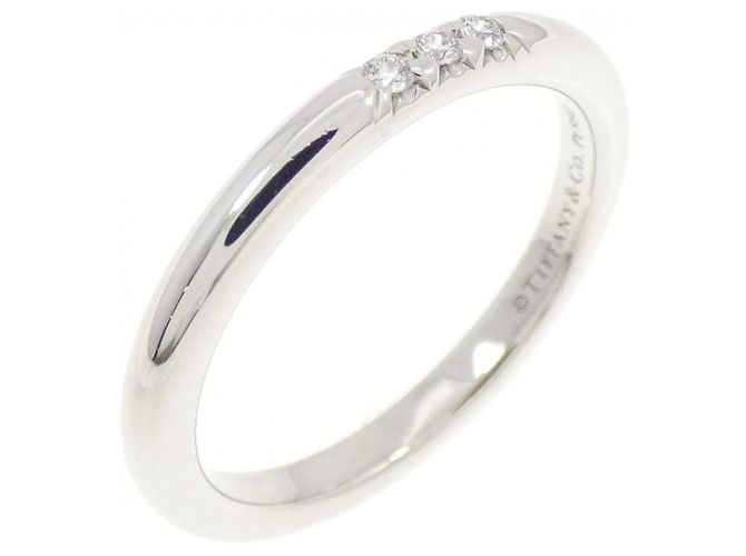 Tiffany & Co Tiffany Platinring mit Diamant