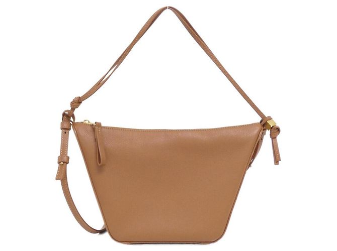 Bolsa de mão Loewe Hammock Hobo Mini Marrom