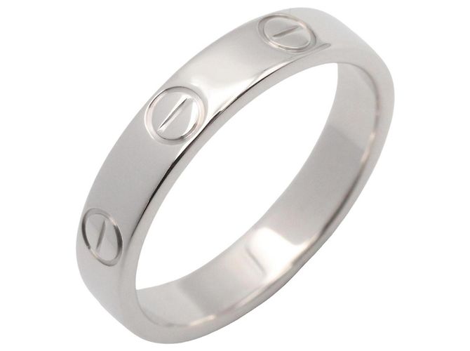Anillo Mini Love de Cartier en oro blanco de 18K
