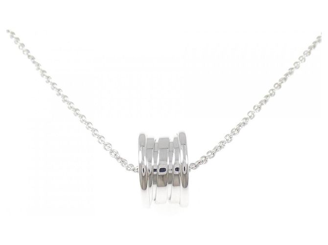 Bulgari Collar Bvlgari B.zero1 en oro blanco Dorado