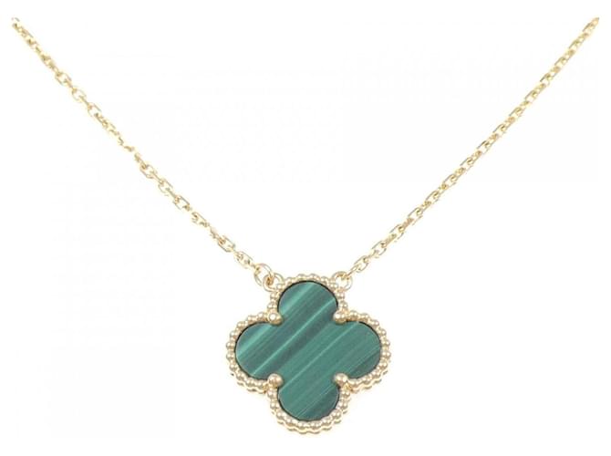 Collier Vintage Alhambra Van Cleef & Arpels Doré 