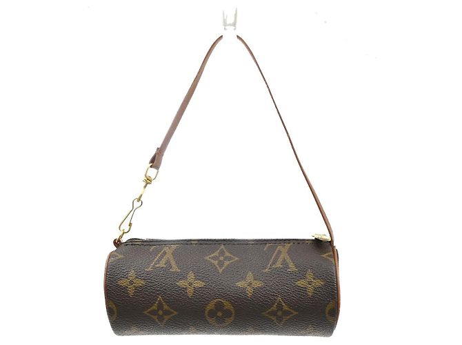 Louis Vuitton Papillon Pochette Monogram Canvas Mini Marrom