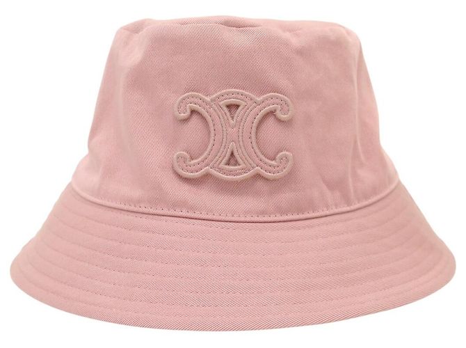 Céline CELINE BOB TRIOMPHE HAT 2AUE0968P.25PY M 50 COTTON GABARDINE PINK