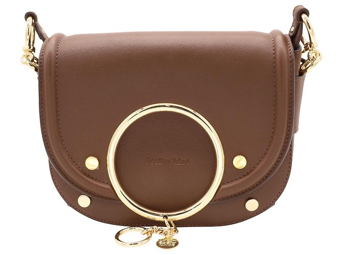 See by Chloé Borsa a tracolla See By Chloe Mara in pelle marrone