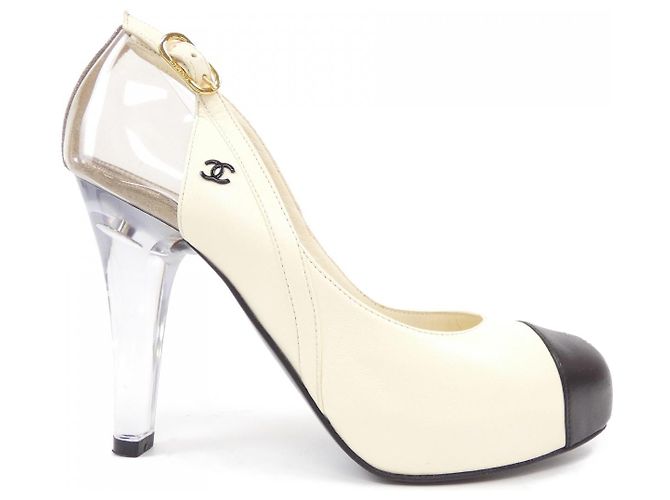 Classique Sandales Chanel Beige