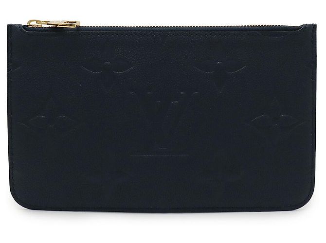 Pochette Louis Vuitton Neverfull Monogram Empreinte Bleu Bleu Marine