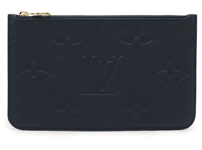 Pochette Louis Vuitton Neverfull Monogram Empreinte Blu