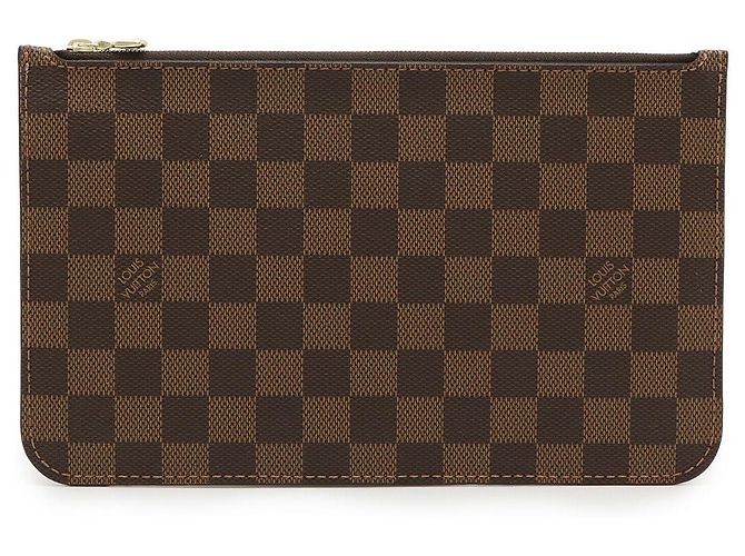 Bolso Neverfull Damier Louis Vuitton Castaño