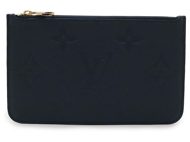 Pochette Louis Vuitton Neverfull Monogram Empreinte Blu