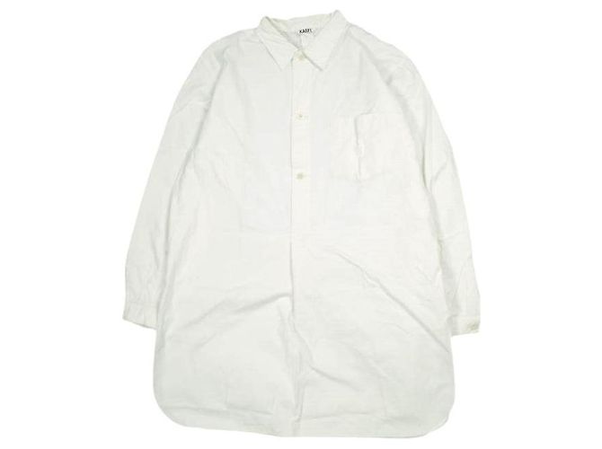Autre Marque KABEL Pullover Long Shirt Cotton Shirt Blanco