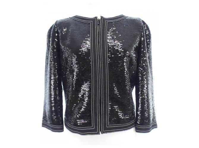 Timeless Giacca Chanel senza collo Nero