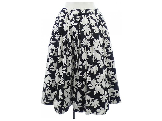 Falda COMME des GARCONS Negro Blanco