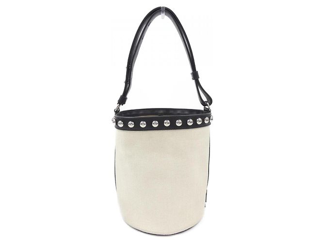 Autre Marque Bolsa LULU J&M DAVIDSON Preto Bege