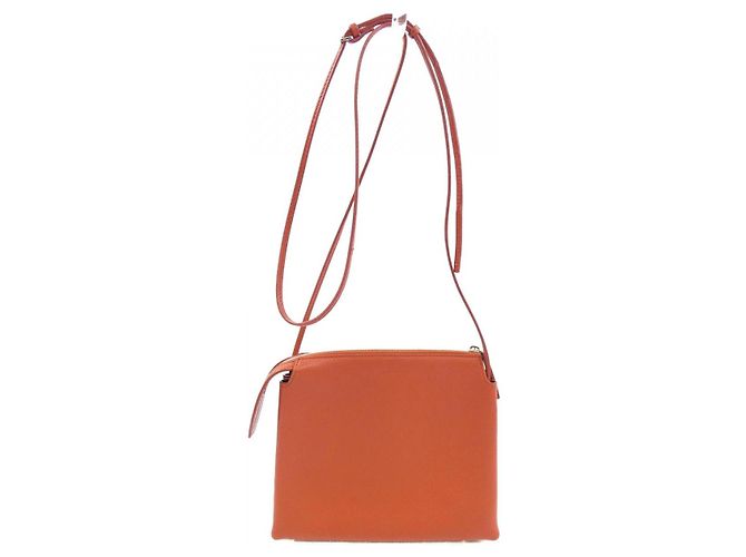 The Row W1236 L95 Bolsa de couro de bezerro Vermelho