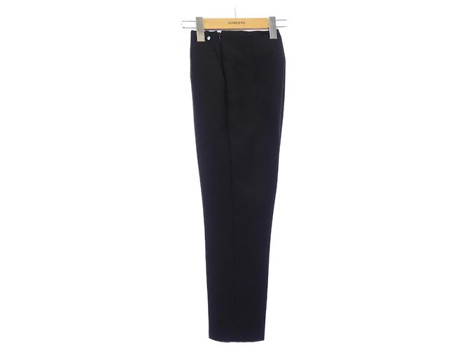 Hermès Hermes Scuba Wool Pants Black