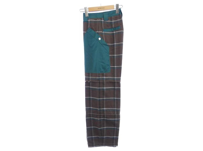 Hermès Hermes Wool Blend Pants Brown