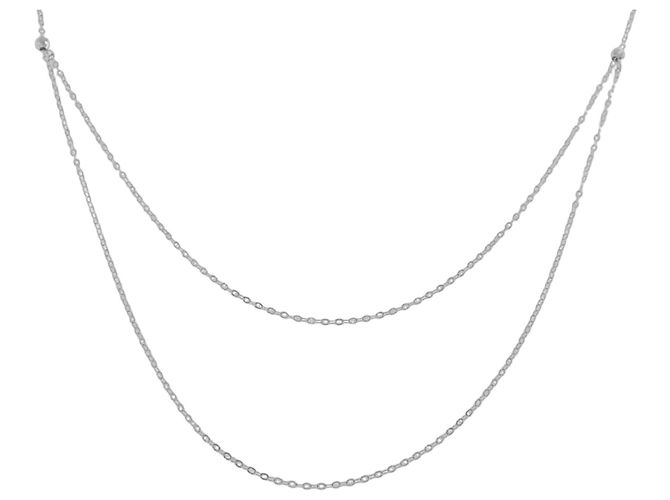 Autre Marque Collar de platino Pt850 Plata