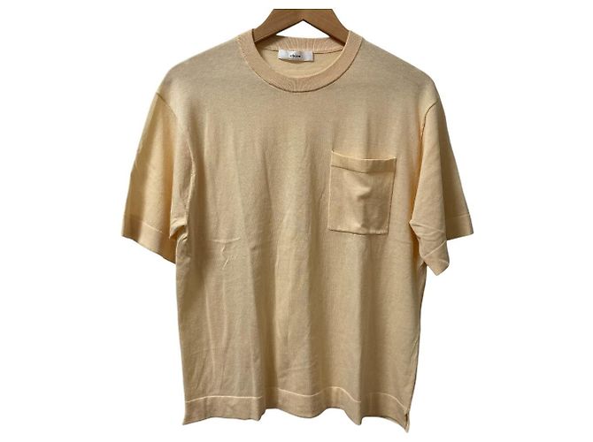 Autre Marque Camiseta ebure de algodão e nylon de alta gramatura Laranja