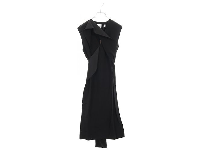Burberry Viscose-Kleid Schwarz