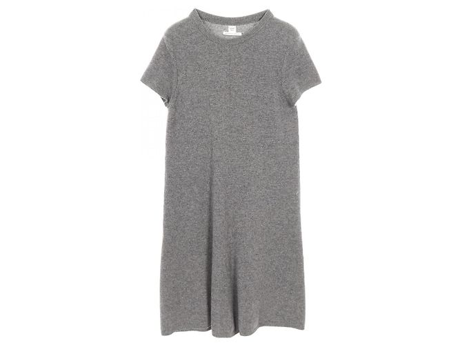 Hermès Vestido de cachemira Hermes Castaño