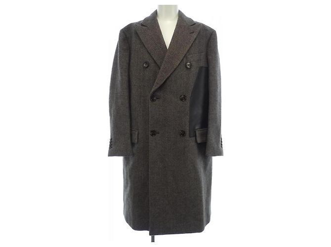 Hermès Hermes Wool Coat Brown