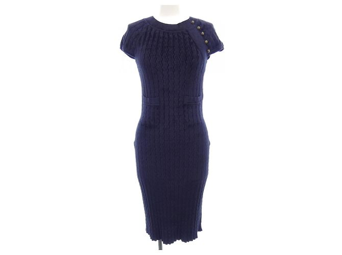 Timeless Abito Chanel Blu Blu navy