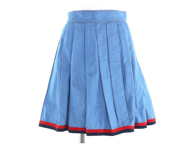 Gonna in cotone GONNA Moncler Blu